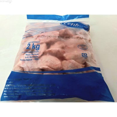 C16H-2 泰國無激素雞中翼(2kg/包，約48-50隻/包)網購原價H$166.00/包，會員價HK$149.00/包